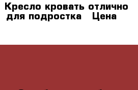 Кресло кровать отлично для подростка › Цена ­ 1 500 - Оренбургская обл., Оренбург г. Мебель, интерьер » Диваны и кресла   . Оренбургская обл.